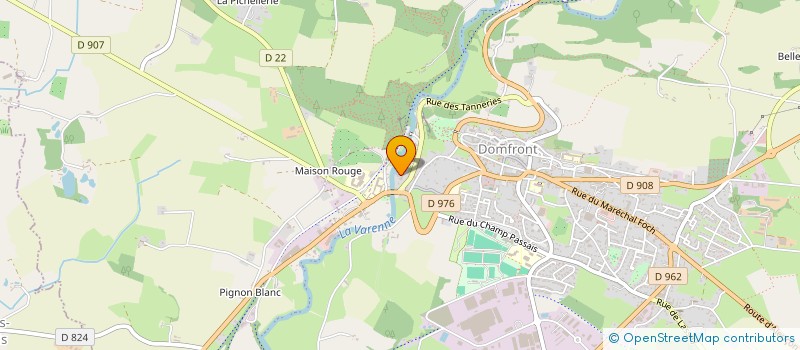 localisation de l'entreprise 907 805 634 à DOMFRONT-EN-POIRAIE