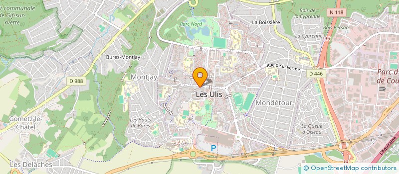 localisation de l'entreprise 907 808 398   LES ULIS