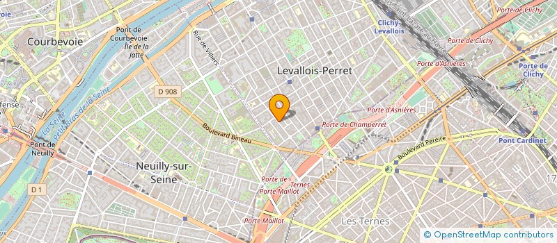 localisation de l'entreprise 907 810 204 à LEVALLOIS-PERRET