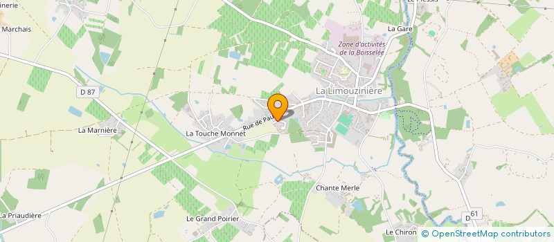 localisation de l'entreprise 907 834 717   LA LIMOUZINIERE