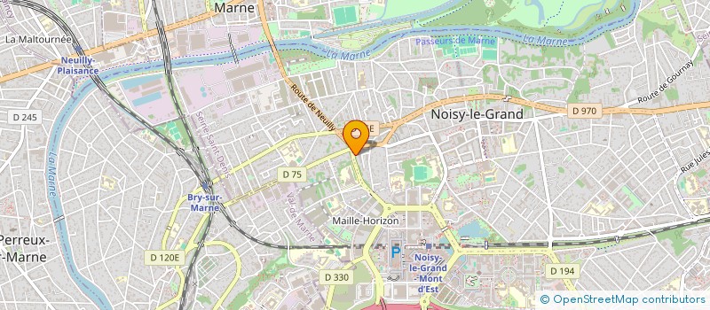 localisation de l'entreprise 907 834 980   NOISY-LE-GRAND