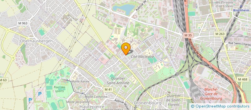 localisation de l'entreprise 907 836 084 à STRASBOURG