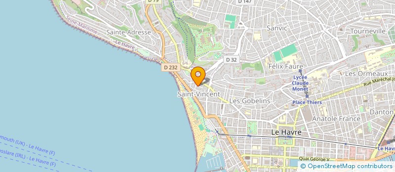 localisation de l'entreprise 907 838 890   LE HAVRE