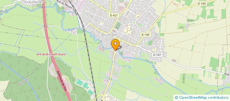 localisation de l'entreprise 907 850 267   BRUMATH
