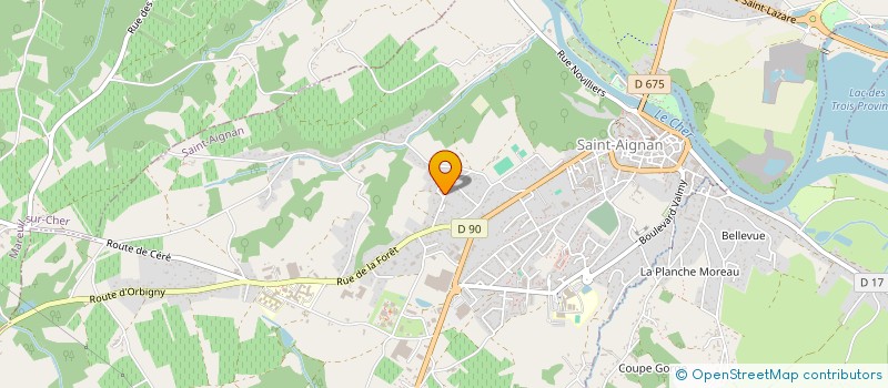 localisation de l'entreprise 907 852 511   SAINT-AIGNAN