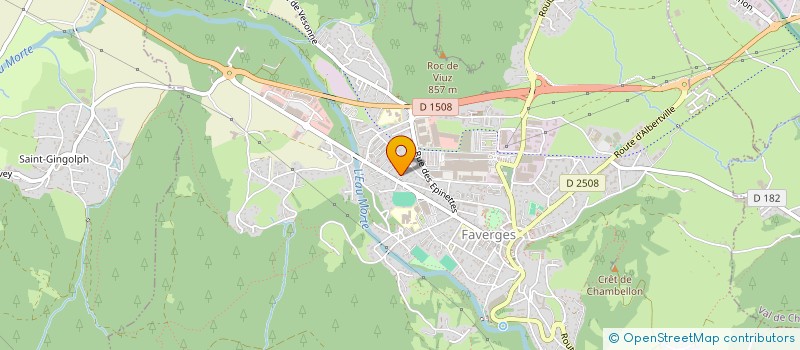 localisation de l'entreprise 907 860 506   FAVERGES-SEYTHENEX