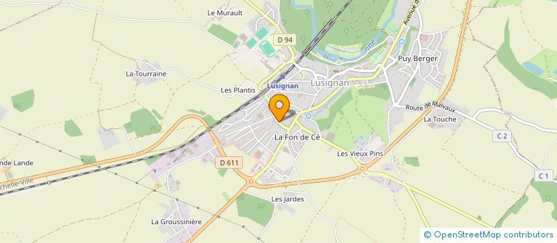 localisation de l'entreprise 907 868 426   LUSIGNAN