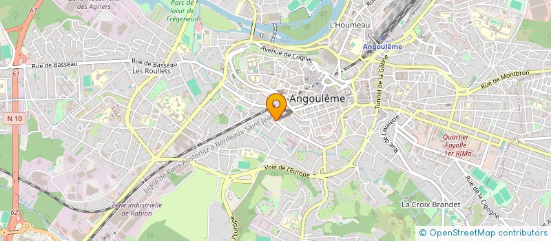 localisation de l'entreprise 907 879 464 à ANGOULEME