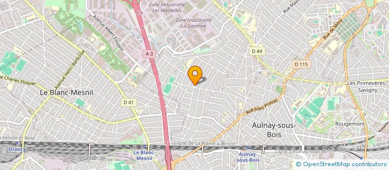 localisation de l'entreprise 907 896 245 à AULNAY-SOUS-BOIS