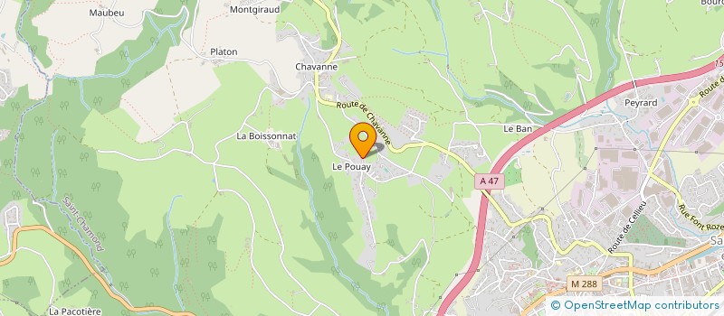 localisation de l'entreprise 907 906 630  à SAINT-CHAMOND