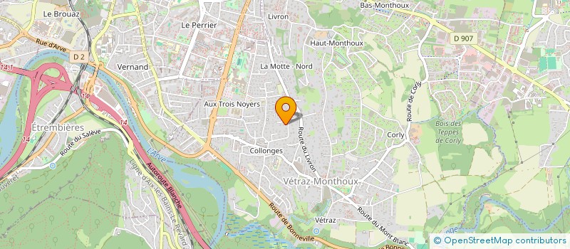 localisation de l'entreprise 907 910 467 à VETRAZ-MONTHOUX