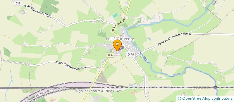 localisation de l'entreprise 907 914 089   POILLE-SUR-VEGRE