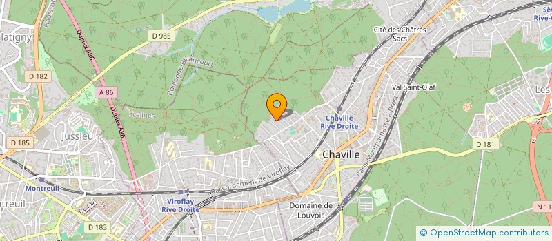 localisation de l'entreprise 907 914 428  à CHAVILLE