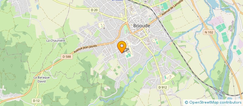 localisation de l'entreprise 907 926 349   BRIOUDE