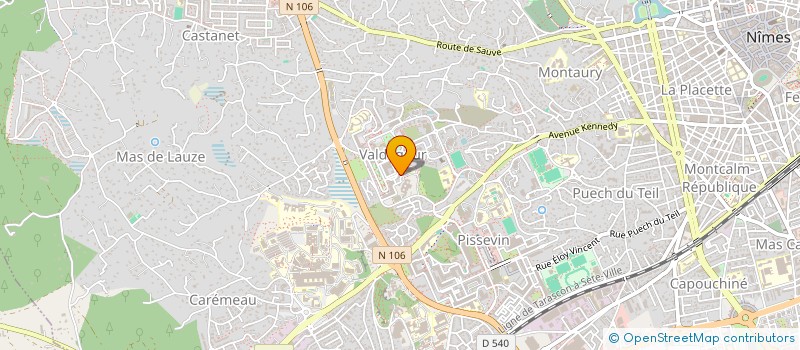 localisation de l'entreprise 907 944 136   NIMES