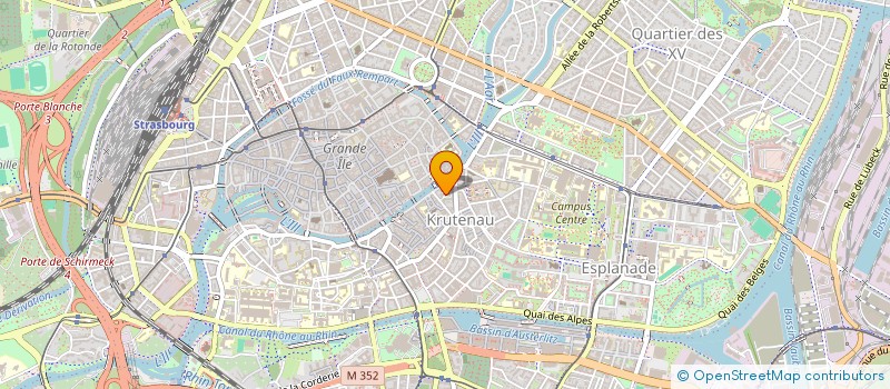 localisation de l'entreprise 907 954 697 à STRASBOURG