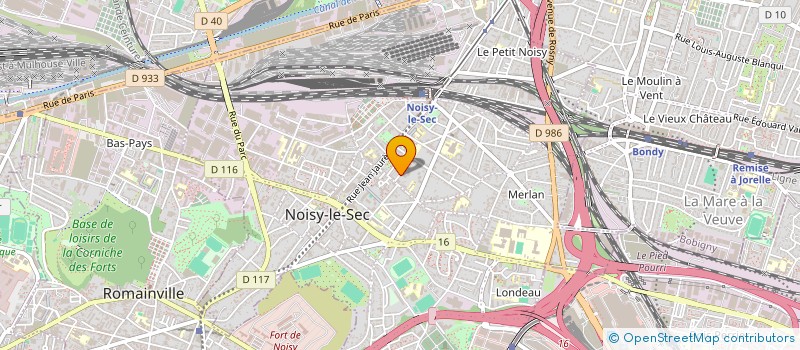 localisation de l'entreprise 907 959 969  à NOISY-LE-SEC