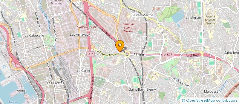 localisation de l'entreprise 907 964 696   MARSEILLE