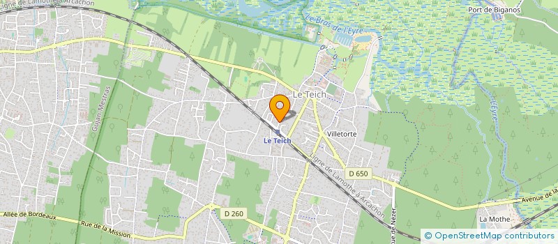 localisation de l'entreprise 907 970 990   LE TEICH