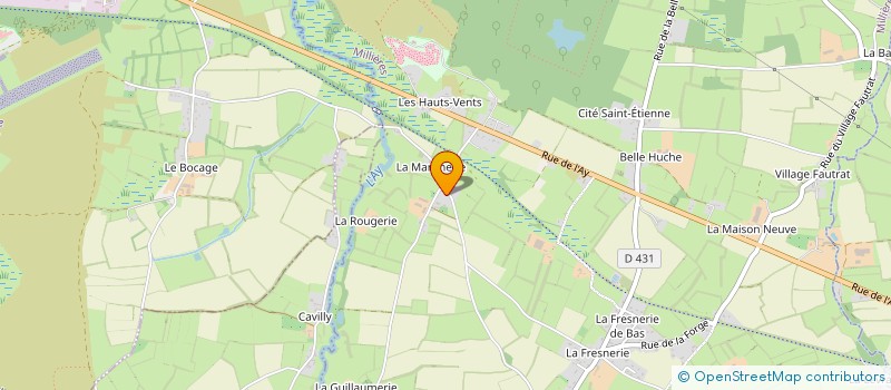 localisation de l'entreprise 907 979 454   LE MOLAY-LITTRY