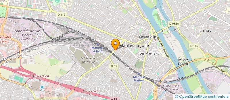 localisation de l'entreprise 907 986 913  à BONNIERES-SUR-SEINE