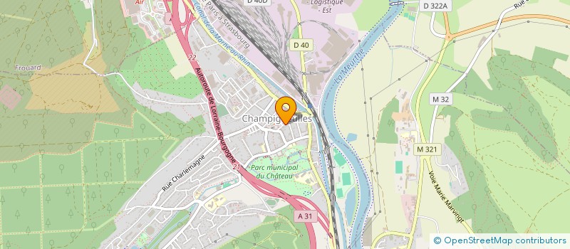 localisation de l'entreprise 908 001 175   CHAMPIGNEULLES