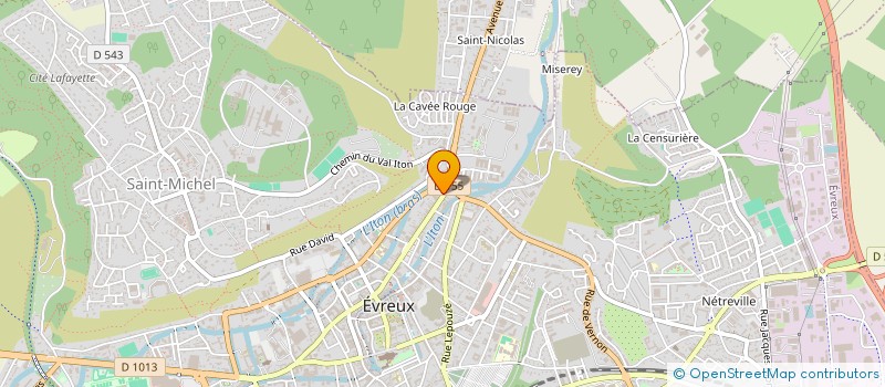 localisation de l'entreprise 908 003 023   EVREUX