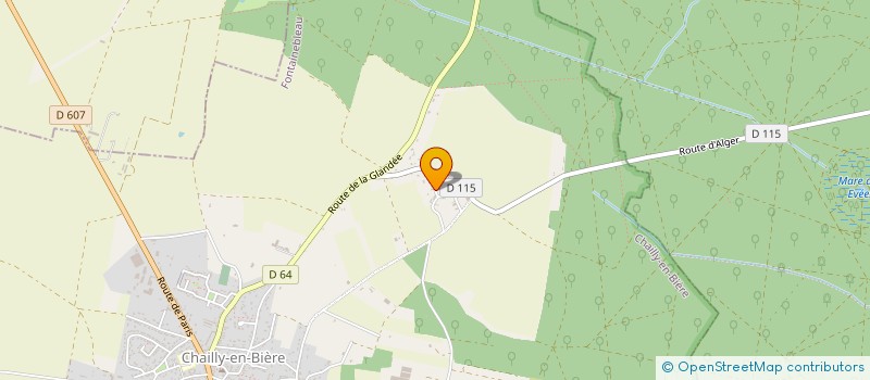 localisation de l'entreprise 908 008 675   CHAILLY-EN-BIERE