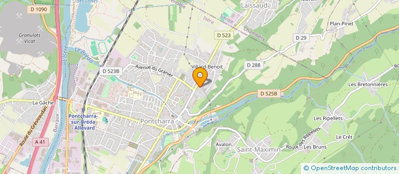 localisation de l'entreprise 908 013 105   PONTCHARRA