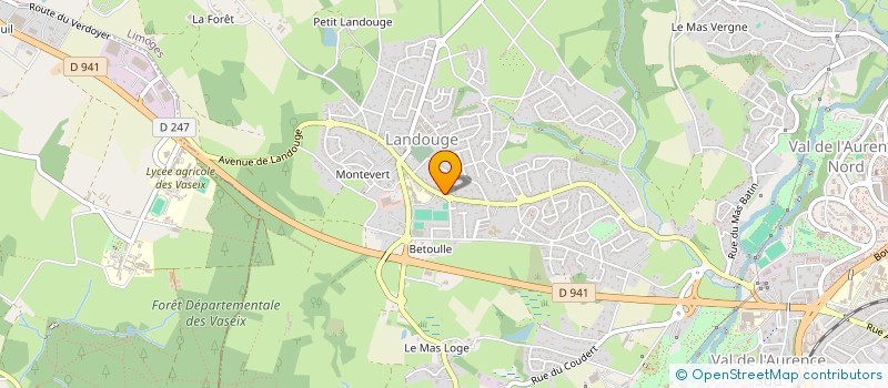 localisation de l'entreprise 908 030 877 à LIMOGES