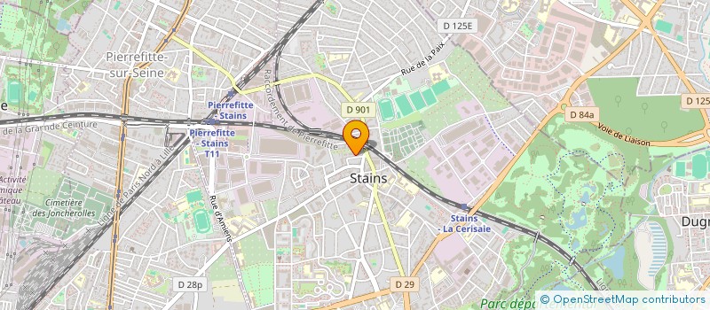 localisation de l'entreprise 908 058 092   STAINS