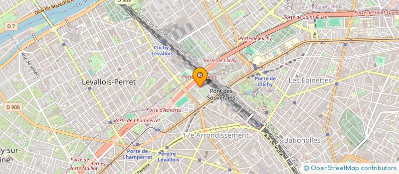localisation de l'entreprise 908 087 323   PARIS