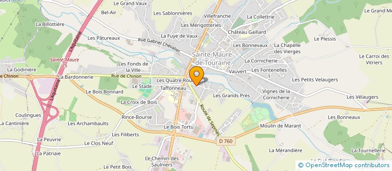 localisation de l'entreprise 908 112 238   TOURS