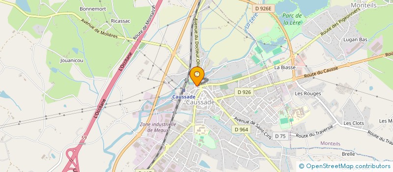 localisation de l'entreprise 908 114 283   CAYRAC