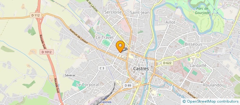 localisation de l'entreprise 908 115 033 à CASTRES