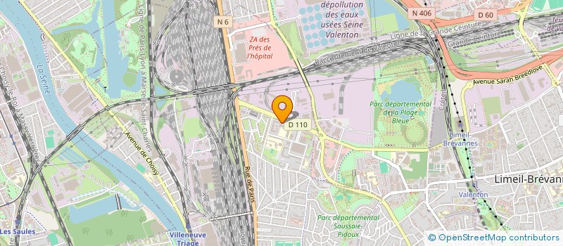 localisation de l'entreprise 908 117 005   VILLENEUVE-SAINT-GEORGES