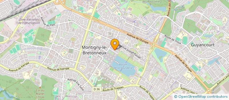 localisation de l'entreprise 908 152 341   MONTIGNY-LE-BRETONNEUX