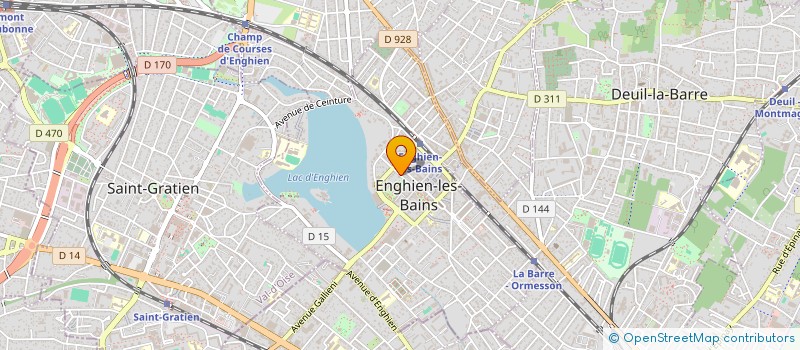 localisation de l'entreprise 908 153 562   ENGHIEN-LES-BAINS