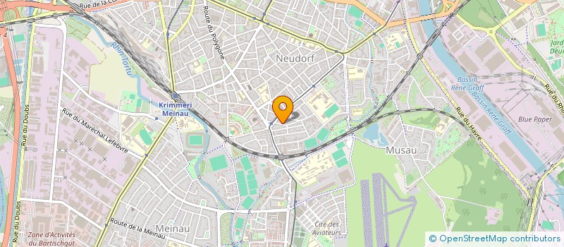 localisation de l'entreprise 908 160 500 à STRASBOURG