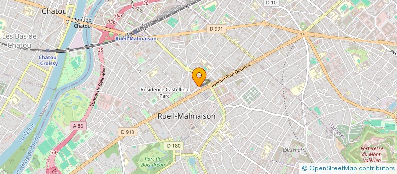 localisation de l'entreprise 908 166 895 à RUEIL-MALMAISON