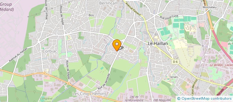 localisation de l'entreprise 908 191 877   LE HAILLAN