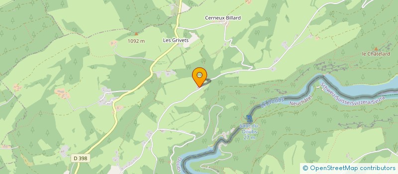 localisation de l'entreprise 908 192 768   VILLERS-LE-LAC