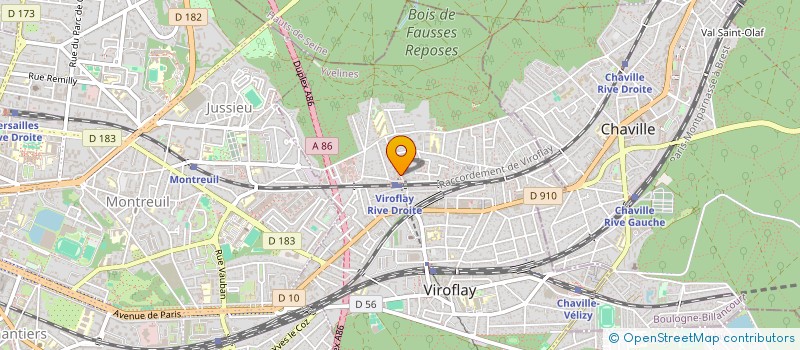 localisation de l'entreprise 908 193 741   VIROFLAY