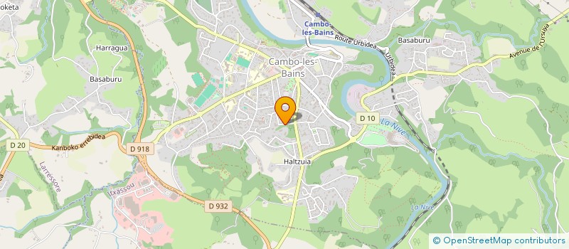 localisation de l'entreprise 908 235 260   CAMBO-LES-BAINS