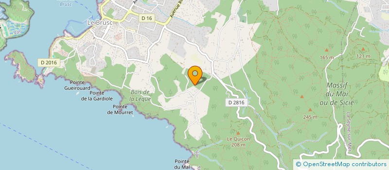 localisation de l'entreprise 908 236 748  à SIX-FOURS-LES-PLAGES