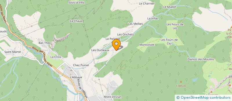 localisation de l'entreprise 908 246 077   MONTRIOND