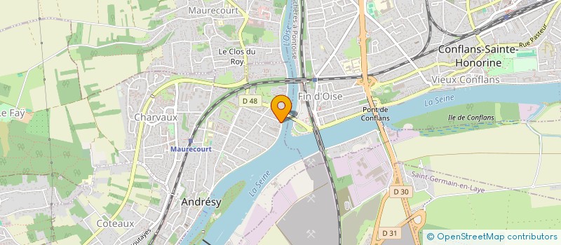 localisation de l'entreprise 908 257 249   ANDRESY