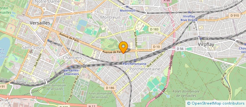 localisation de l'entreprise 908 258 155  à VERSAILLES