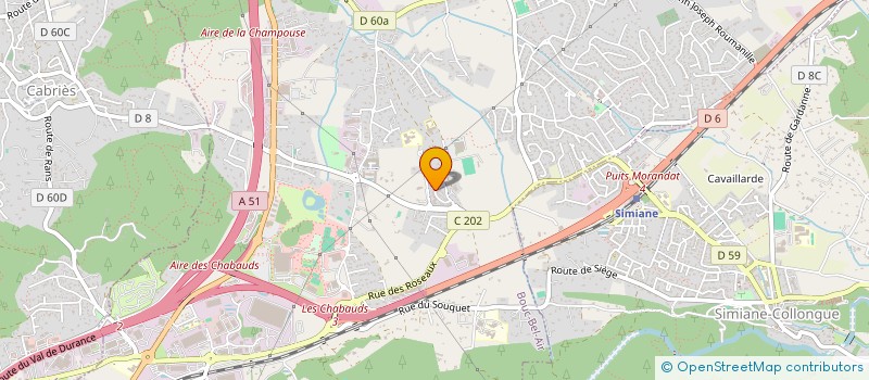 localisation de l'entreprise 908 263 445 à BOUC-BEL-AIR