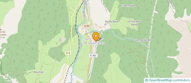 localisation de l'entreprise 908 263 585   SAINT-MARTIN-DE-QUEYRIERES